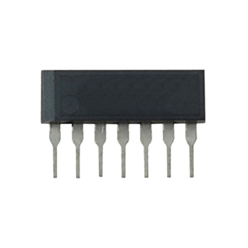 ECG1452, 1W Audio Amplifier IC Vcc=9V RL=8Ω ~ 7 Pin SIP (NTE1452)