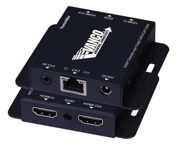 HDMIEX50, Vanco Transmit HDMI over Single Cat5E or Cat6 Cable