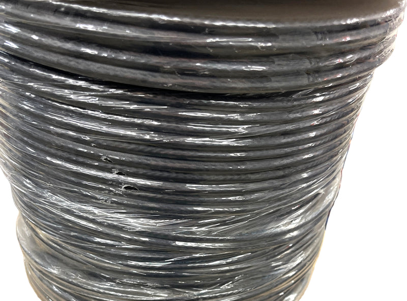 806DQFFR-0-25FT, Arrow Dual RG6 Quad Shielded Siamese Coax Cable ~ Per 25 Foot