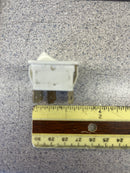 C1570VBWW, Qual DPDT on-off-on 10A Rocker switch  White