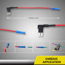 Add a Fuse Micro, MVO 12V Car Add-a-Circuit Fuse Tap Adapter ACZ Blade Fuse/Micro 2 Fuse with