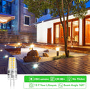 Z-G4-20WW-12/24, MVO vG4 LED Bulb 2W Equivalent 30W 3000K Warm White 250 Lumens 360°Beam Angle, T3 Halogen Bulb Replacement Landscape Bulbs, AC/DC 12V Led Lights G4...