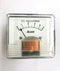 Allied 8302Z, 0-5mA DC Analog Meter 2.5" x 2.3" Panel Face, 2" Round Body