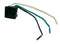 8545, Philmore Black Panel Mount 5-15R AC Receptacle Socket w/ 6" Wire Leads