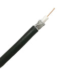 25' Belden 9116B, 75 Ohm RG6 100% Braid & Foil Shield Coax Cable BLACK