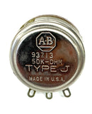 Allen Bradley 93713 (JA1N056S503UA), 2W 50K Ohm Linear Pot ~ MIL RV4NAYSD503A