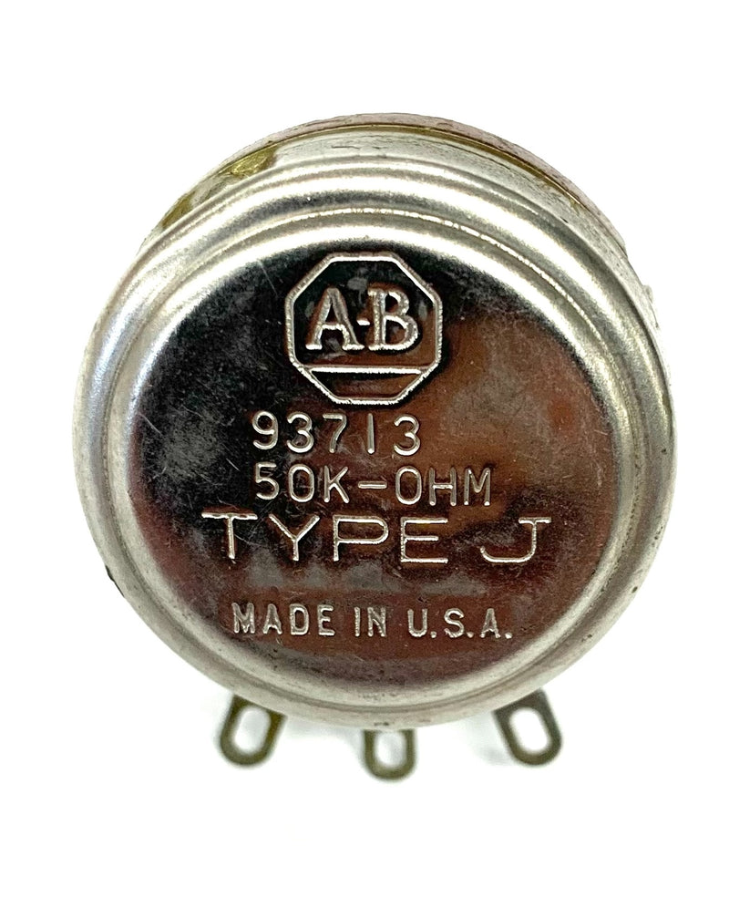 Allen Bradley 93713 (JA1N056S503UA), 2W 50K Ohm Linear Pot ~ MIL RV4NAYSD503A