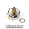 Clarostat A43-2000, 2W 2K Ohm Linear Wirewound Potentiometer Element ~ NO SHAFT