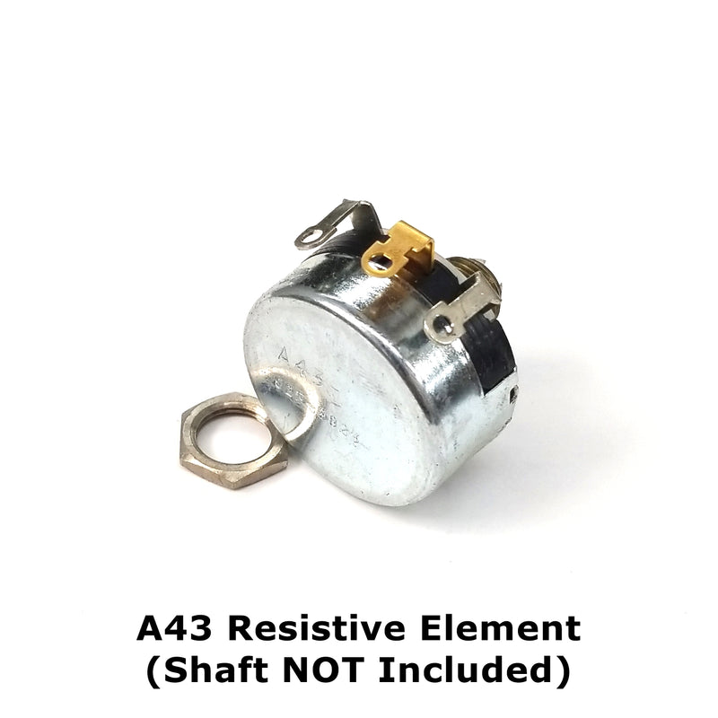 Clarostat A43-200, 2W 200 Ohm Linear Wirewound Potentiometer Element ~ NO SHAFT