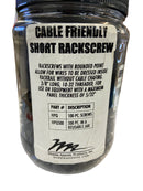 Middle Atlantic HPQ-500  Rackscrews, 10-32, 3/8" Long, 500 Pc.