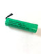 AA-2000NM-WT, AA NiMH 2000MAH Battery with Solder Tabs