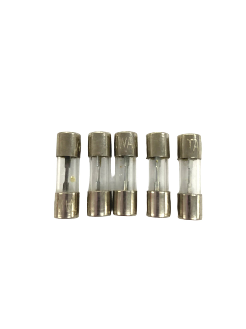 5 Pack of AGW-30, 30A 32V Fast Acting (Fast Blow) Glass Fuses 1/4" x 7/8"