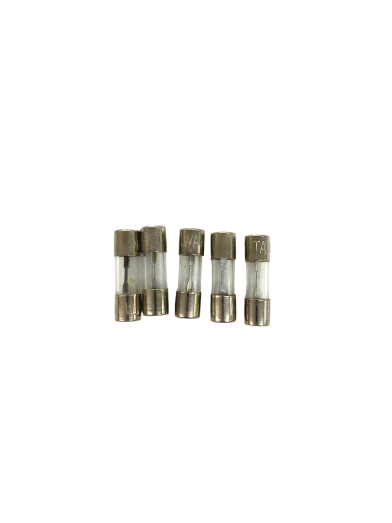 5 Pack of AGW-30, 30A 32V Fast Acting (Fast Blow) Glass Fuses 1/4" x 7/8"