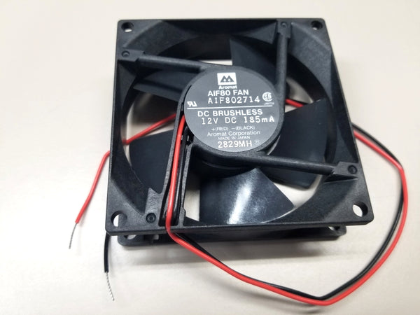 AIF802714, Aromat E 80mm x 80mm x 25mm 12V DC Cooling Fan