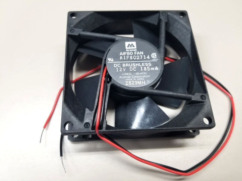 AIF802714, Aromat E 80mm x 80mm x 25mm 12V DC Cooling Fan