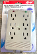 ALG242, Zenith 6 AC Socket Surge Suppressor with Coax Protection