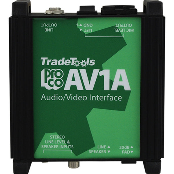 AV1A, ProCo Audio-Visual Interface