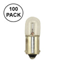 CM-756-100PK, Qual 100 PACK Replacement Light Bulb for Chicago Miniature CM756 Automotive Indicator Lamp - 14V, 8W, Miniature Bayonet