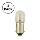 CM756, Qual 2 PACK Replacement Light Bulb for Chicago Miniature CM756 Automotive Indicator Lamp - 14V, 8W, Miniature Bayonet