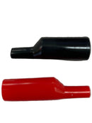 BU-62-RB, Mueller Red &amp; Black Insulators for Alligator Clips