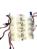 BHAAX2-10PK, AA x 2 Battery Holder with connector Side by Side 10 PACK