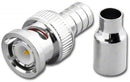 BNC-3074P, Pan BNC 2pc Crimp Plug, for RG59/U Plenum