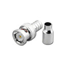 BNC-3072, Pan Pacific BNC 2 Piece Crimp Plug for RG-58/U Solid Center Coax Only