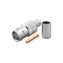 BNC-3121-75, Pan Pacific 75 Ohm BNC 3 Piece Crimp Jack for RG-59/U Coax Cable