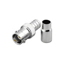 BNC-7171, Pan Pacific BNC 2 Piece Crimp Jack for RG-59 & RG-62 Solid Center Coax