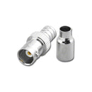 BNC-7172A, Pan Pacific BNC 2 Piece Crimp Jack for RG-58A/U Coax