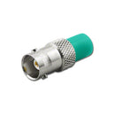 BNC-7864, Pan Pacific BNC Female Terminator Jack 50 Ohm @ 1/2 Watt 1%  Green Cap