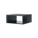 RK6 Middle Atlantic - 6 RU Black Wood Grain Laminate Rack