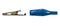 C-4-M-BL, Sato Parts 35mm Alligator Clip with Blue Boot 5A @ 30V