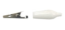 C-4-S-W, Sato Parts 27mm Alligator Clip with White Boot 3A @ 30V