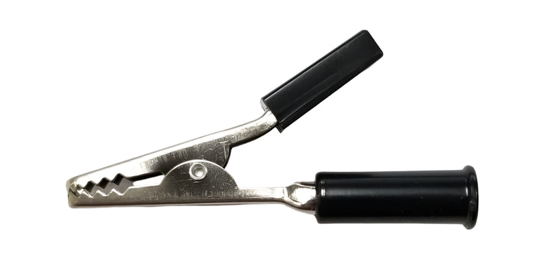 C-552-B, Sato Parts Alligator Clip w/ Black Molded Insulators 3A @ 30V