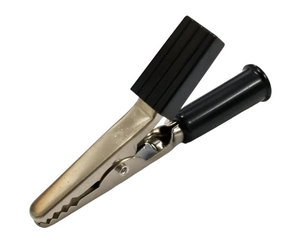 C-552-B, Sato Parts Alligator Clip w/ Black Molded Insulators 3A @ 30V