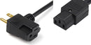 C1 Plus, GPW IEC Female to NEMA 5-15P Female-to-Male Piggyback Plug ~ 6FT Cord