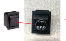 C1550VAAB, Arcolectric DPST ON-OFF Rocker Switch w/ ON-OFF Legend 16A @ 250V AC