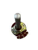 MVPC355-10,MVO 10 PACK  50K Ohm Audio Taper Potentiometer w/Switch 24mm ~ 1/4" Shaft t