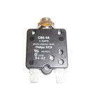Philips ECG CB5-4A, 4A @ 50V DC, 250V AC Pushbutton Circuit Breaker