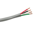 1,000 Foot Roll of CC1804URGY4, GREY 4 Conductor 18 Gauge Unshielded Cable CMR