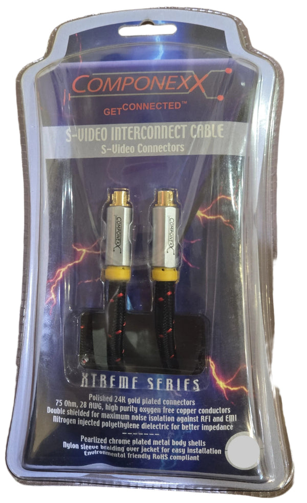 CX2120-0001, Componexx Xtreme Series Double Shielded S-Video Cable, 1M (3.28ft)
