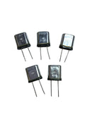 1107863-1, 5 Pack of 3.579545MHz 2-Pin Crystal Oscillators ~ HC-18