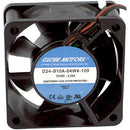 Globe Fan D24-B10A-04W4 12VDC Cooling Fan 60mm x 25mm (2.4" x 1.0") w/Leads 22CFM