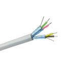 25' West Penn D420, 2 Pair 22AWG SOLID Individually Shielded Paired Cable