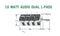 Clarostat DCIL-8, 8 Ohm 10 Watt Dual Audio L-Pad Attenuator w/Plate & Knob