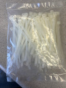 4122054C 100-UVC, 100pk Cable Ties, 4.72" 100 packs of 100