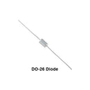 NTE117, 600V @ 750mA Silicon General Purpose Diode ~ DO-26 Metal Body (ECG117)