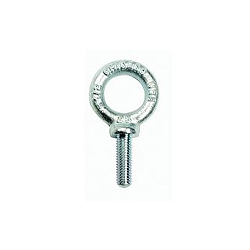 EB-025-S 1/4"-20 Drop Forged Shoulder Eyebolt, Silver, 500Lb Rated