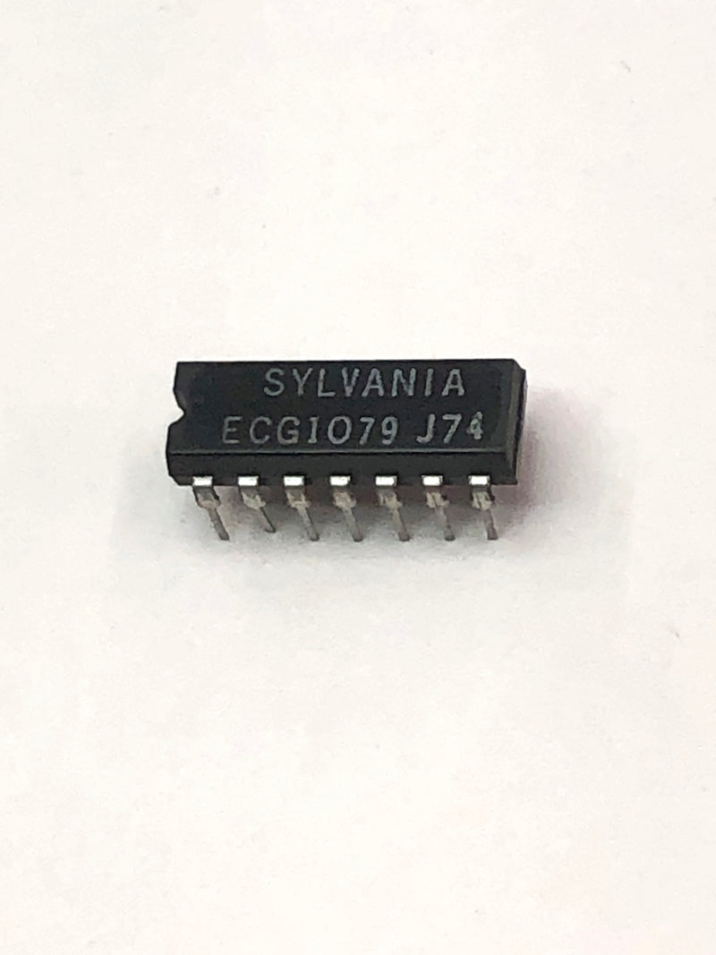 ECG1079, Vertical Oscillator Driver IC ~ 14 Pin DIP (NTE1079, UPC561C, GEIC-132)